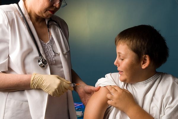 健康な子供の接種